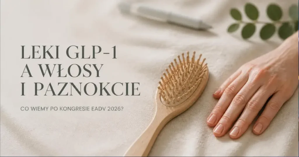Leki GLP-1 a włosy i paznokcie: co wiemy po kongresie EADV 2026