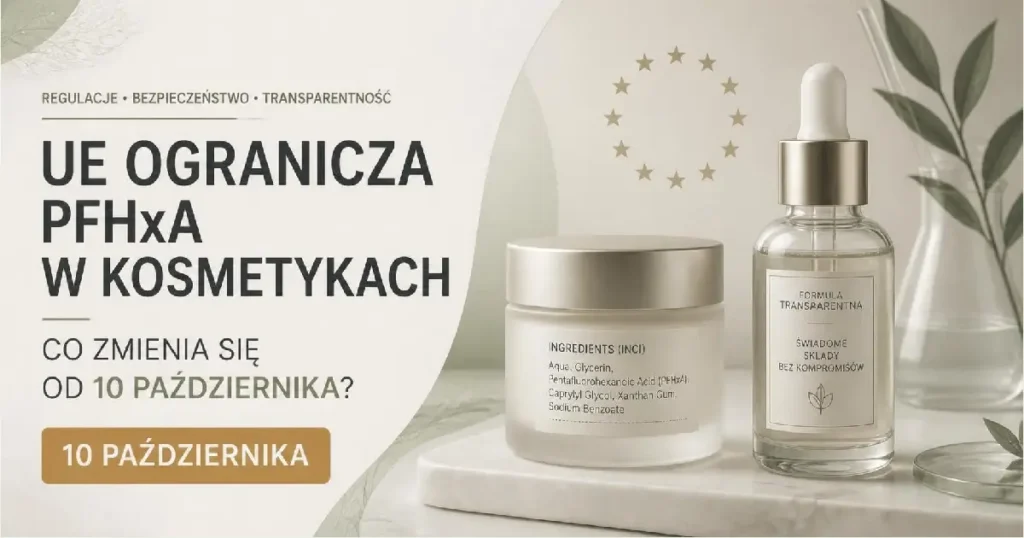 Od 10 października UE ogranicza PFHxA w kosmetykach. Co się zmienia?